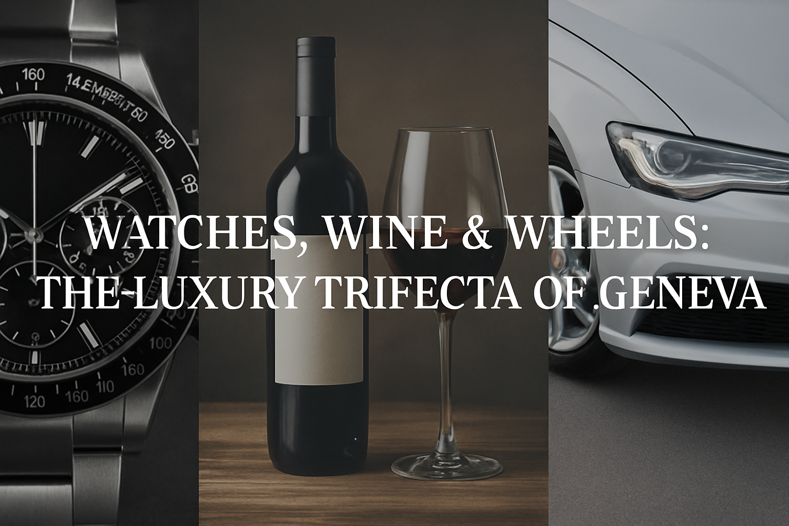 Watches, Wine & Wheels: The Luxury Trifecta of Geneva