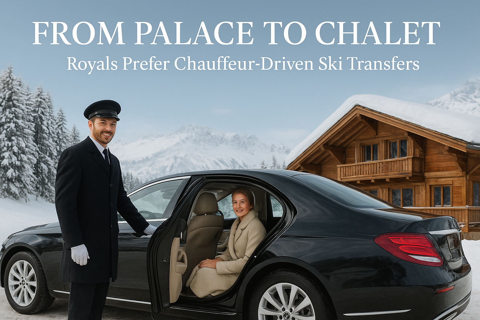 From Palace to Chalet: Why Royals Prefer Chauffeur-Driven Ski Transfers