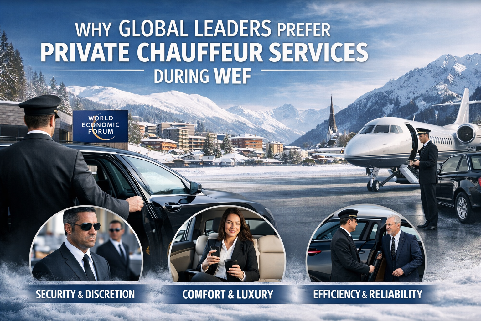Why Global Leaders Prefer Private Chauffeur Services During WEF