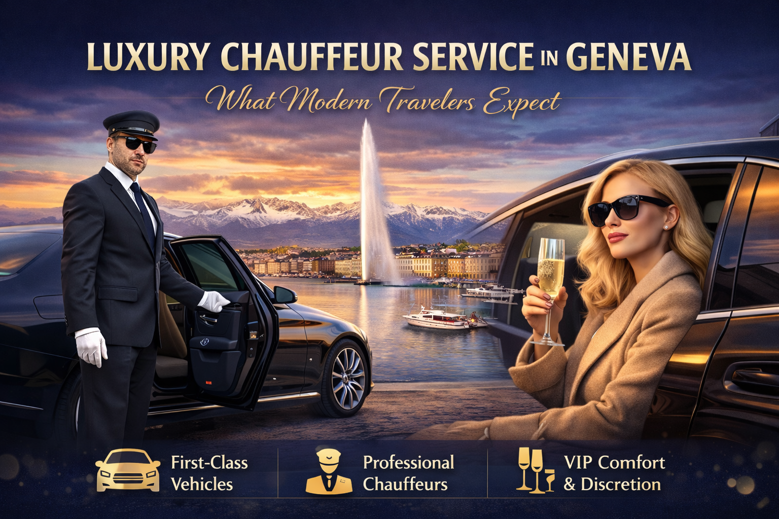Luxury Chauffeur Service in Geneva: What Modern Travelers Expect