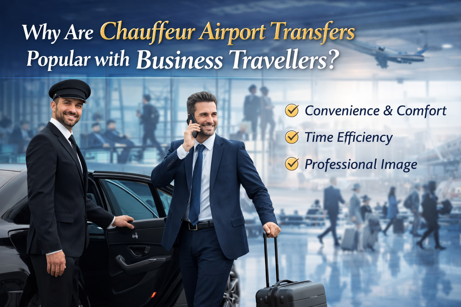 Why Are Chauffeur Airport Transfers Popular with Business Travellers?