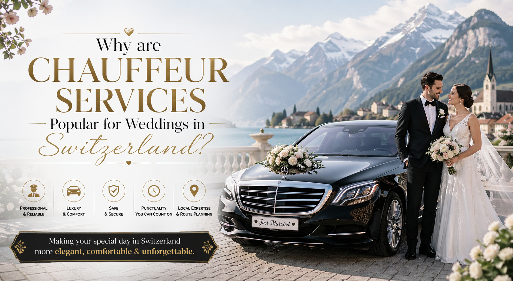 Why are Chauffeur Services Popular for Weddings in Switzerland?